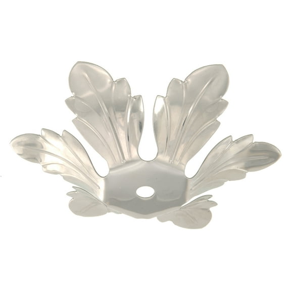 B&P Lamp® Steel Bobesche, 6" Dia.