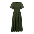 thumbnail image 5 of Siilsaa Womens Flowy Dresses Summer Women's Summer Casual Dresses Floral Party Dress AG,L, 5 of 5
