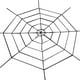 thumbnail image 2 of Telaraña decorativa de Halloween | Decoración LED solar de 1.2 m con control remoto | 8 modos de iluminación para interiores, exteriores, patios, jardines y fiestas, 2 of 4