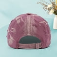 thumbnail image 5 of Lumtrix Vintage Distressed Baseball Caps Soft Dad Hats Adjustable Trendy Hat for Mens Womens Hot Pink One Size, 5 of 5