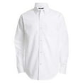 thumbnail image 2 of Izod boys Long Sleeve Solid Button-Down Oxford Shirt, White, 3T/3, 2 of 2