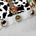 thumbnail image 4 of Erosebridal Cow Print Black Out Curtains, Boho Aztec Triangle Curtains Pack of 2 (42x63 Each), 4 of 6