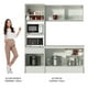 thumbnail image 5 of Madesa Gabinete de Cocina Integral Compacta Topazio Pop con Armario Blanco, 5 of 10