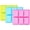 Blue & Pink & Green, variant on 4 Pack Rectangle Silicone Soap Molds(Blue & Pink & Green & Purple), 6 Cavities Silicone Baking Mold DIY Handmade Soap Making, Muffin, Loaf, Brownie, Cornbread and More