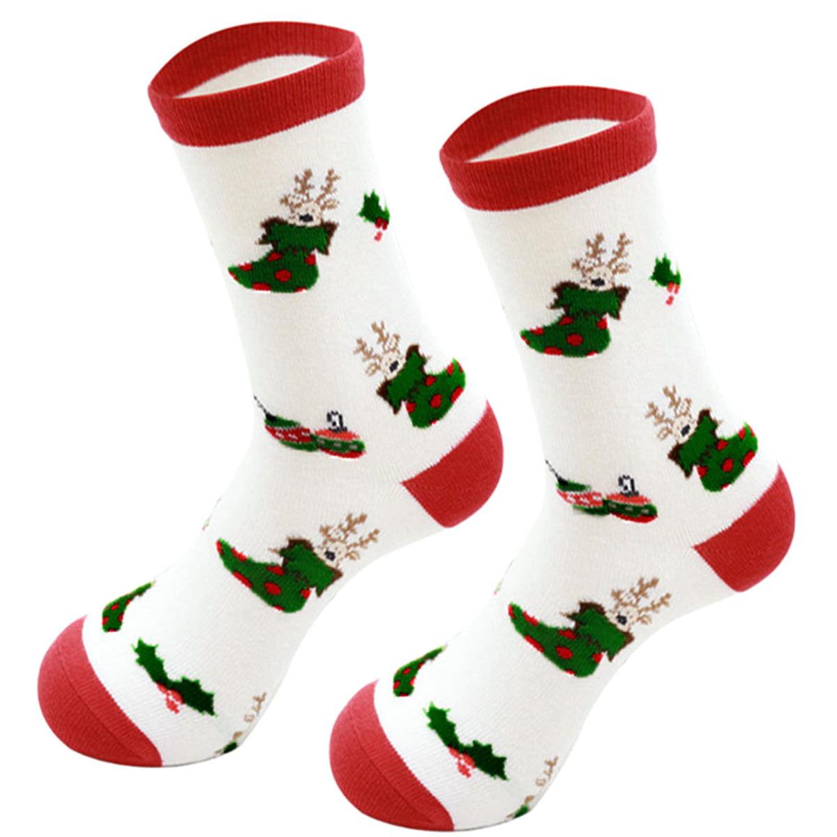 Christmas Socks Santa Claus Gift Kids Unisex Xmas Funny Socks FOR Girl Women