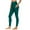 Green, variant on NAFUU High Waisted Leggings For Women Plus Size Trouser Style Yoga Pants Full Length Soft Workout Leggings With Pockets