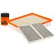 thumbnail image 1 of Kit De Filtro De Aire, Filtro de Aceite y Filtro de Cabina 3 PIEZAS Compatible con Chevrolet Silverado 2500 Hd V8 6.6L del 2001 al 2002, 1 of 3