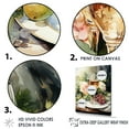 thumbnail image 3 of Designart "Harmonious Bubbles" Wine & Champagne Floater Framed Wall Decor, 3 of 5