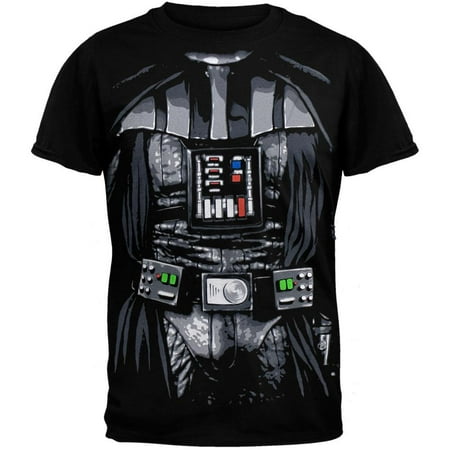 Star Wars - Darth Vader Costume Black T-Shirt -