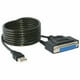 thumbnail image 1 of Cable USB Impresora SABRENT CB-DB25 USB2.0 a Parallelo 1.8mt, 1 of 7