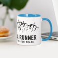 thumbnail image 4 of CafePress - Ultra Runner Mug - 11 oz Ceramic Mug - Novelty Coffee Tea Cup, 4 of 6