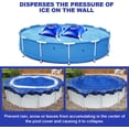 thumbnail image 2 of 1pc Couverture de Piscine Extérieure Résistant au Froid Tapis Flottant, 2 of 3