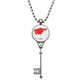 thumbnail image 1 of Collar Colgante de ilustración mapa Asia Unbranded Llavero Vintage Plata, 1 of 3