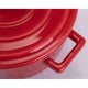thumbnail image 3 of Colorful ceramic pot with lid 1 quart ceramic casserole dish for oven baking, red., 3 of 5