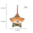 thumbnail image 3 of 15CM felpa colgante lindo Festival de Navidad tema pentagrama forma Navidad decoración del hogar, 3 of 6
