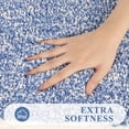 thumbnail image 7 of Findosom 3pcs Blue Bathroom Rug Set with Contour Toilet Mat Non-Slip Plush Shaggy Bath Mats Super Absorbent Microfiber Bath Rugs Washable Shower Rugs for Bathroom,Tub,Toilet 18"x26"+20"x32"+U20"x24", 7 of 7