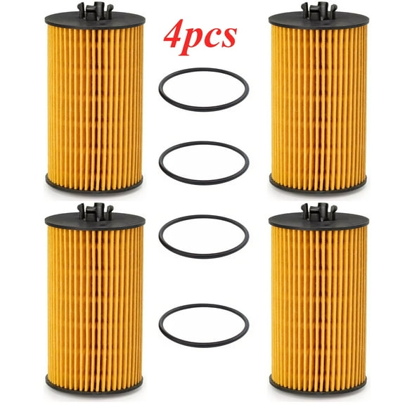 4Pcs Engine Oil Filter 93185674 for Buick Chevrolet GMC Pontiac Saturn Suzuki