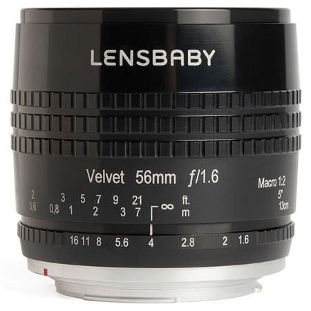 UPC: 0850366006051 | Lensbaby Velvet 56 for Nikon F