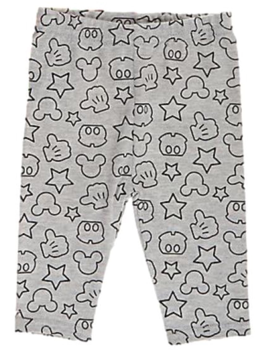 Disney Mickey Mouse 4 Piece Bodysuit and Pants Layette Set (Baby Boys)