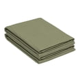 thumbnail image 2 of BNM Solid Flannel Cotton Pillowcases, Set of 2, King, Sage, 2 of 3