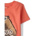 thumbnail image 3 of The Children's Place Boys Short Sleeve Capybara Snug Fit Cotton PJs, Sizes 4-16, 3 of 4