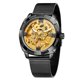 thumbnail image 1 of Reloj mecánico Relojes mecánicos automáticos de acero inoxidable para hombres Reloj de pul Eccomum Mirar, 1 of 5