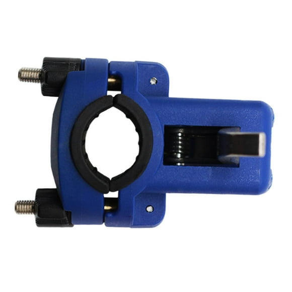 Colaxi Cadre de Canne à Pêche Support Fixe Réglable Facile à Installer Diamètre de Canne Amovible 2-3.5cm pour Kayak Yacht Bleu
