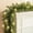 multicolour, variant on BallsFHK 6FT Christmas Garland With Warm White Lights Pre-Lit Soft Artificial Christmas Garland Perfect For Indoor Outdoor Fireplace Xmas, Battery Operated