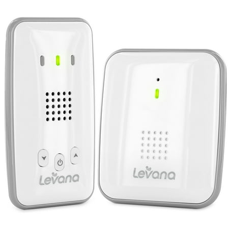 Levana Alix Audio Baby Monitor with 8 Hour Rechargeable Battery, 1000ft ClearVu Private Signal and Out of Range Alert