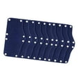 thumbnail image 2 of Dualoai 10Pcs Sweatband for Hard Hat Replacement Sweat Absorbing Comfortable Dark Blue, 2 of 9