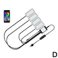 thumbnail image 4 of Led Atmosphere Foot Light Kit Car Assecories USB Lighter Light Interieurs A, 4 of 6