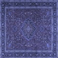 thumbnail image 1 of Ahgly Company Indoor Square Persian Blue Traditional Area Rugs, 5' Square, 1 of 4