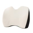 thumbnail image 2 of Soporte trasero de espuma viscoelástica multiuso Respaldo ergonómico, cojín de cubierta transpirable Gris kusrkot cojín de respaldo de espuma viscoelástica, 2 of 8