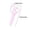 Pink, variant on Purple Plastic Safety Craft Scissors, Round Tip Blunt-Edge Scissors with Spring Action, Safe Non-Scratch DIY Cutting Tool for Crafts & Everyday Use