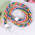thumbnail image 4 of EeaseCA 1PC Parrot Cotton Rope Durable Standing Climbing Rope Pet Bird Chewing Toy for Home Shop (80cm), 4 of 8