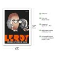 thumbnail image 2 of Leroy - Premier Optician of Paris - Vintage French Advertising Poster by Paul Colin c.1938 - Bamboo Fine Art 290gsm Paper Print (Unframed) 24x32in, 2 of 4