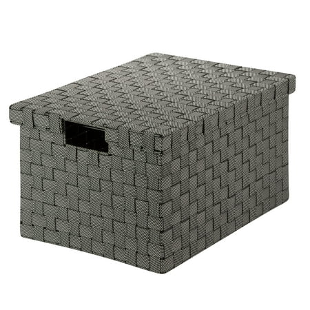 UPC: 0847539037035 | Honey Can Do Large File Box Speckled Black