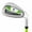 Green, variant on Ultimate Junior #7 Iron for Kids with Fiberglass Shaft & Headcover Junior Practice Golf Club Green