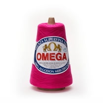 SUPERFINA NO.20 [240grs] by Omega - 100% Mercerized Cotton Yarn ideal for Fine Crochet - Color: 18 - Fushcia 238