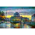 thumbnail image 2 of Gavidia, Pedro 24x17 Black Ornate Wood Framed with Double Matting Museum Art Print Titled - Berlin Germany Bode Museum, 2 of 4