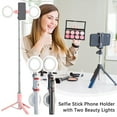thumbnail image 2 of Selfie Stick With Beauty Light Mobile Phone Desktop BT Stabilizer Camera Tripod Integrated s Q4S7 Stretch Connection, 2 of 7