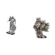 thumbnail image 1 of Figura de escritorio,Estatua de caballero,estatuilla,escultura,artesanía,decoración de escritorio,Figuras de búho,Figuras de búho,animales artificiales,artesanías,decoración del, 1 of 8