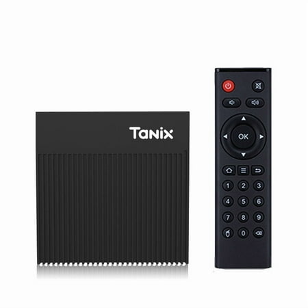 Tanix X4 Wireless Hdmi Display Adapter 4K Ultra HD Media Player WiFi 6 BT 5.0 64GB Streaming Video for iPhone iPad,Android Tiktok,YouTube Mirroring to TV HD Video Sync