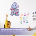 thumbnail image 3 of OULII 2Sets Sports Toys Sticky Balls for Kids Color Cognition Indoor Game Dartsboard Pattern Design, 3 of 7