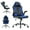 Blue-New, variant on CL.HPAHKL PC Gaming Chair, Ergonomic Computer Chair PU Leather Gamer Chair with Headrest and Lumbar Support, Height Adjustable Video Game Chair Gaming Chair for Adults Teen, Camo