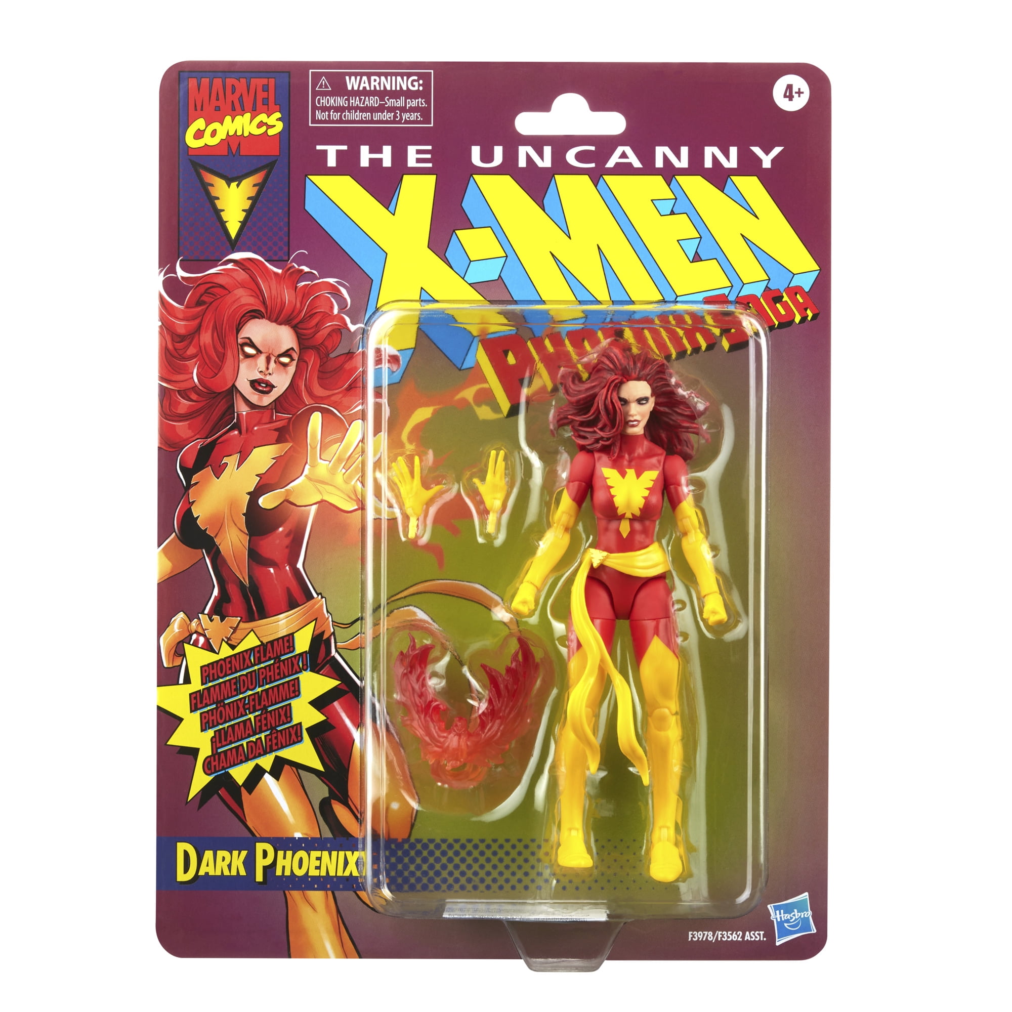 Marvel Legends Series X-Men Classic Dark Phoenix 6-inch Action Figure, 3 Accessories