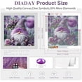 thumbnail image 4 of Gnome Diamond Art Kits for Adults, 5D Diamond Painting Kits for Adults with Full Round Gem, DIY Diamond Painting Purple Gnomes Crafts Home Wall Decor Gift 12 x 12 Inches$$Art & Craft, 4 of 7