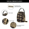 thumbnail image 4 of joogoo Women Maple Leaves Chain Crossbody Bags Shoulder Handbag Phone Purse, 4 of 5