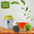 thumbnail image 3 of McCoy Teas Young Hyson Green Tea Loose Leaf Smooth & Refreshing Brew, 100g Can, 3 of 6