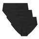 thumbnail image 1 of UNDER ARMOUR Hipster para mujer, pack de 3 – Pure Stretch No Show Hipster, slips, elásticos, lisos Negro M (Medium), 1 of 7